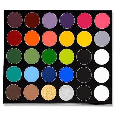 Mehron Makeup Paradise Makeup AQ 30 Color Pro Palette   Magnetic and Refillable Palette   Body Paint &amp; Face Paint   Costumes, SFX, Halloween, &amp; Cosplay