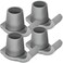 Dotday 4 Pack Walker Skis Glides for Folding Walkers, Walker Glides for Seniors, Essentials Walker Accessories Mobility Aid Accessory for Seniors