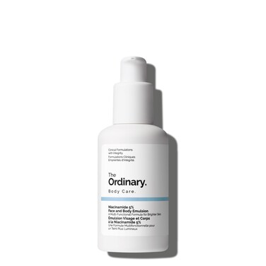 The Ordinary Niacinamide 5% Face and Body Emulsion, Dark Spot &amp; Skin Tone Corrector, 3.4 Fl Oz