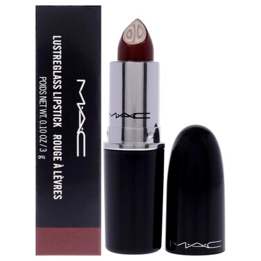 MAC Lustreglass Sheer Shine Lipstick - Spice it Up for Women - 0.1 oz Lipstick