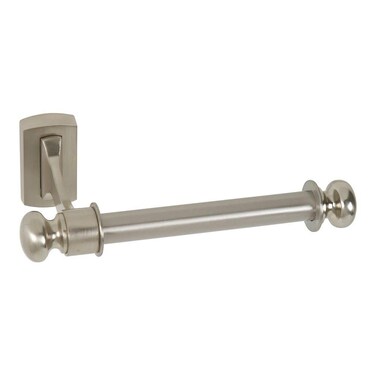 Atlas Homewares LGTP-BRN Legacy Collection 7-Inch Toilet Paper Bar, Brushed Nickel
