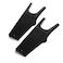 BOTH WINNERS 2 pack Boot Jack With Non-Staining Rubber Grip, Removes Rubber, Cowboy, Waders And Work Boots Easily Without Bending Over
