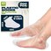 200Pcs Disposable Foot Covers for Feet Moisturizer Socks - Plastic Pedicure Foot Spa Liners Disposable Foot Socks Pedicure Lotion Socks for Dry Feet - Foot Mask Moisturizing Socks Cracked Heel Socks
