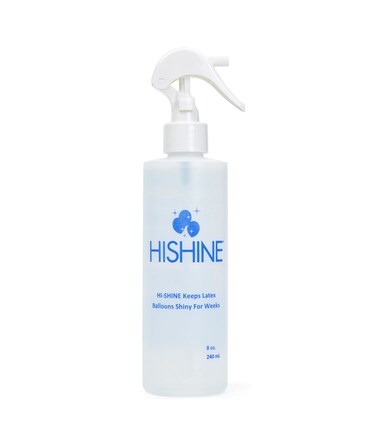 Hi-Shine Balloon Spray 8 oz - Instant Gloss &amp; Vibrant Finish - Enhance Party Decor - Birthdays, Weddings, Special Events - Easy Application - Long-Lasting Results - Elevate Your Celebration