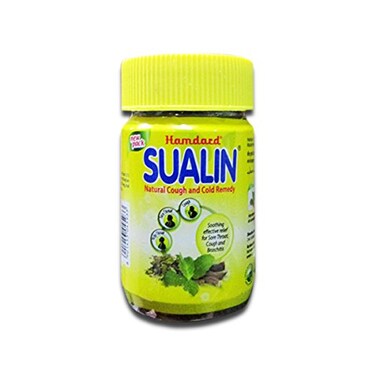 Hamdard New Sualin Natural Cough &amp; Cold Remedy Goodness Of Natural Herbs 60 Tab