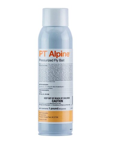 BASF PT Alpine Fly Bait, Fast Acting and Long Lasting Up to 30 Days, Ready to Use Pest Control Spray for House Flies, Fruit Flies, 16 Ounce