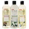 Dr. Teals Bath &amp; Body Oil Variety Gift Set (3 Pack, 8.8oz Ea.) - Rejuvenating Eucalyptus, Ultra Rich Shea Butter, &amp; Nourishing Coconut Oil - Essential Oils Hydrate Skin &amp; Alleviate Stress