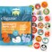 Cliganic Mosquito Repellent Stickers (90 Pack) - Animal Patches for Kids, Natural DEET-Free, Essential Oil Infused