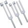 SURGICAL ONLINE Aluminum Sensory Tuning Forks C 128, C 256, C 512, Diagnostic Instruments 3 Pcs
