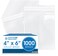 Spartan Industrial - 4" X 6" (1000 Count) Crystal Clear Resealable Cello Poly Bags for Bracelet Packaging, Gifts, Party Treat Bags - Self Seal &amp; Reinforced
