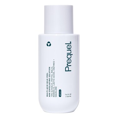 Prequel Skin - Multi-Acid Milk Peel - AHA Exfoliating Solution - 15% Glycolic Acid Serum for Face - 7.6 Fl Oz
