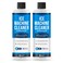 Essential Values Ice Machine Cleaner and Descaler Sanitizer - 16 fl oz Descaler - Ice Maker Cleaner Solution Compatible with All Major Brands (2 pack) - Fresh Ice Machine Cleaner