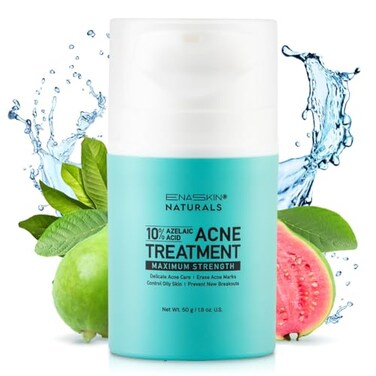 Cystic Acne Spot Treatment Cream for Face, Back and Body, Hormonal Pimple Scar Moisturizer Gel for Teens &amp; Adults, Rapid Control and Clear Breakouts, 1.8 oz