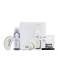 Jason Markk Starter Box, Shoe Cleaning Kit, 5-Piece Set, Deep Cleaning Solutions, Two Brushes, &amp; Microfiber Towel, Sneaker Care, Ideal for Footwear, Safe on Leather, Suede, Nubuck, Cotton, Knits, 2oz