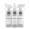 Chemical Guys ACC137 Secondary Container Dilution Bottle with Natural Sprayer, 3 Pack, 16 oz , White