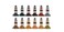 World Famous Earthtone Set Tattoo Ink, Vegan and Professional Ink, Made in USA, Earthtone Color (Set of 12), 1 oz