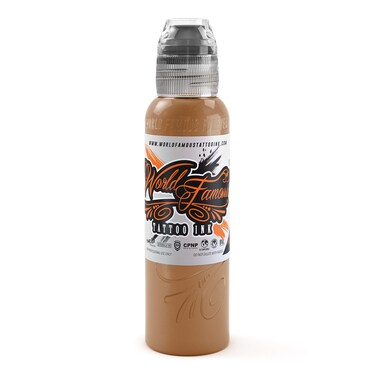 World Famous Brown Tattoo Ink, Vegan and Professional Ink, Made in USA, Grand Canyon, .5 oz