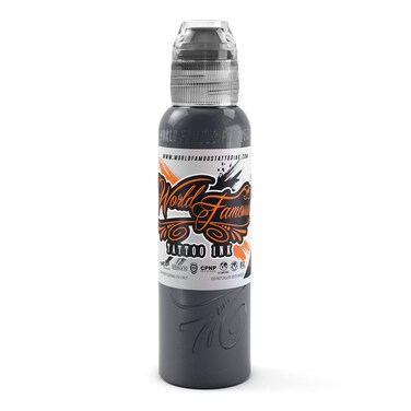 World Famous Grey Tattoo Ink, Vegan and Professional Ink, Made in USA, Stonehenge Grey, .5 oz