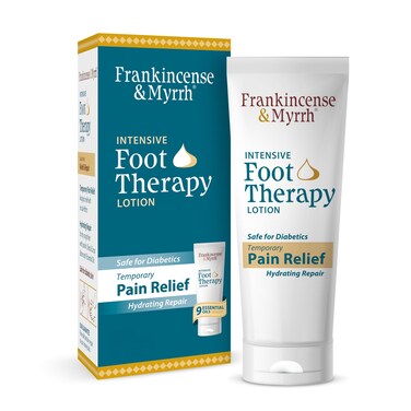 Frankincense and Myrrh Foot Pain Relief Cream - Intensive Foot Therapy Lotion - Diabetic Nerve Pain Relief Neuropathy Cream   Restless Leg Syndrome   Frankincense Essential Oil, 3 Ounce (1-Pack)