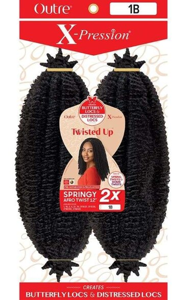 [3PACK DEAL] Outre X-Pression - Twisted Up - Springy Afro Twist 12" 2X (2T1B/350)