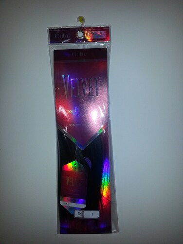 Outre Velvet Remi 100% Human Hair - Yaky Weaving 10S" #1