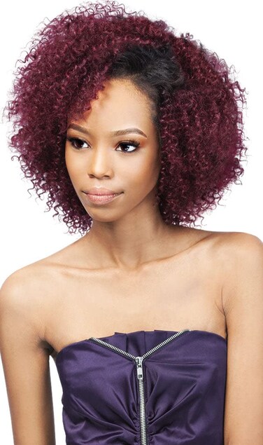 Outre Human Hair Blend Purple Pack 3PCS BABY SOFT (DR425)