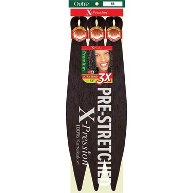 Outre X-Pression Braid Pre Stretched Braid 52" 3x (1B)