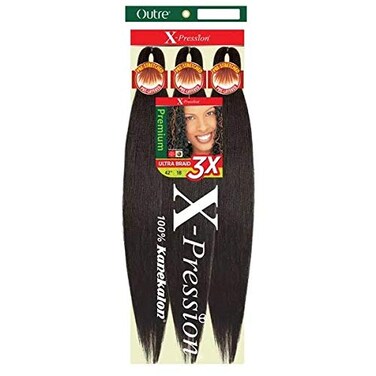 Outre Synthetic Pre Stretched ULTRA BRAID - XPRESSION 3X 42" (Color:130S, Pack of 4)