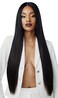 Outre Luxe Line pure Virgin Human Hair 15+ Quality Grade NATURAL STRAIGHT (12", NBLK)