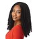 Outre X-Pression Synthetic Braid - 3X SPRINGY AFRO TWIST 24 (Color:2 Dark Brown, Pack of 4)
