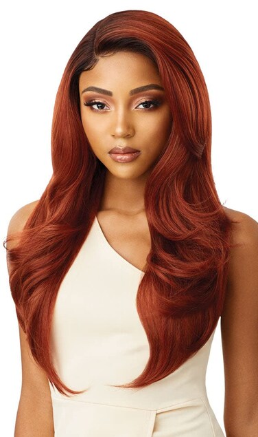 Premium Swiss Lace Front Wig Melted Hairline CATALINA Ear-to-Ear Soft Lace Pre-attached Elastic band (DRFF4/GDNHN)
