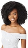 Outre BIG BEAUTIFUL HAIR CLIP-IN Blends Perfectly w/Curly &amp; Textured Hair Creates Longer Fuller Looks 100% Human Hair Premium Blend Limitless Quick Styling - 4C CORKSCREW AFRO (2T1/BU)