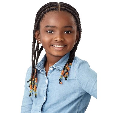 OUTRE XPRESSION LIL LOOKS 3X PRE STRETCHED CALMING BRAID 32" (1B[Pack of 4])