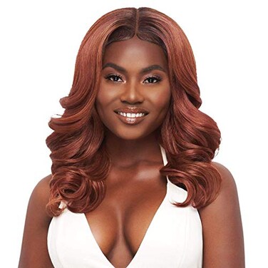 Outre Perfect Hair Line Synthetic 13x4 Faux Scalp Lace Front Wig - ELLA (DRCHOSWI)