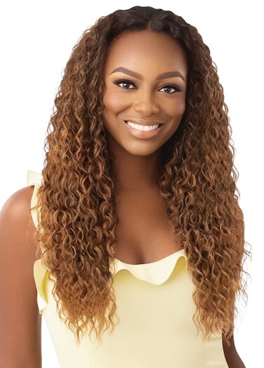 Outre - Converti-Cap - W&amp;W - Island Curls (DR HONEY BROWN)