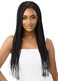Outre 13x4 Hand Tied Lace Frontal Wig - KNOTLESS TRIANGLE PART BRAIDS 26" (2T/3027)
