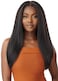Outre - 5X5 Lace Closure Wig - Human Hair Blend - Kinky Straight 24" (OFF BLACK 1B)