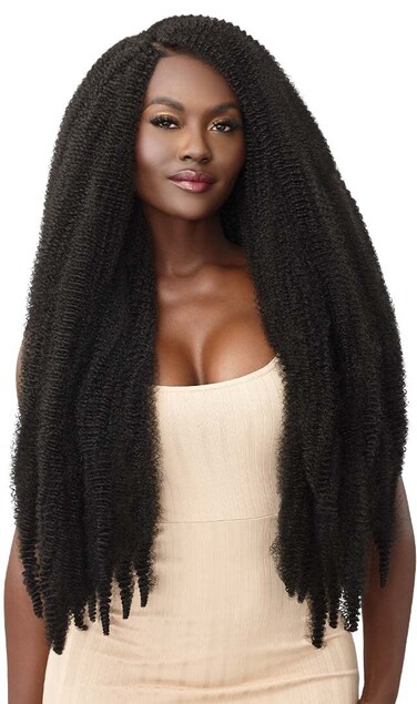 Outre Crochet Braids X-Pression Twisted Up 3X Springy Afro Twist 30 (Color:2T1B/425)