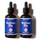 2 Pack Pharmaceutical Grade Methylene Blue 1% (60 mL), Third-Party Tested USP-Grade Methylene Blue for Humans, Formaldehyde and Alcohol Free Methylene Blue Pharmaceutical Grade in Amber Dropper Bottle