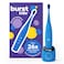 Burst Kids &amp; Toddlers Electric Toothbrush (Blue)   Soft Bristles   Two Minute Timer   Rechargeable Battery   Easy-Grip Silicone Handle   2 Modes for Healthy Smiles   Ages 3+
