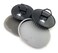 G.B.S Super Soft Scalp Massager Head Scrubber for Women Men, 2 Black and 2 Grey, Pack of 4