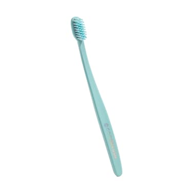 Cocofloss Cocobrush, Ultra-Soft Manual Toothbrush, Dentist-Designed, Gentle on Gums, Made from Recycled Plastic, Blue Bliss
