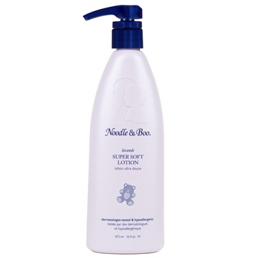 Noodle &amp; Boo Lavender Super Soft Moisturizing Lotion for Daily Newborn And Baby Care, 16 fl. oz