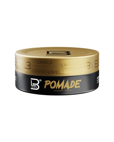 L3 Level 3 Pomade - Improves Hair Strength and Volume Long-Lasting Hold Infused with Keratin (Small Pomade)