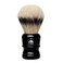 G.B.S Silvertip Brush Black Resin Handle 24 MM Knot Overall Height 4.5 Inches Super Soft, Back Bone