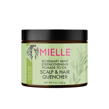 Mielle Organics Rosemary Mint Strengthening Pomade-To-Oil Scalp &amp; Hair Quencher, Nourishes, Conditions &amp; Add Shine, 5 Ounces