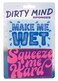 The Unemployed Philosophers Guild Make Me Wet Dirty Mind Scrub Sponges, Set of 2, Assorted Styles
