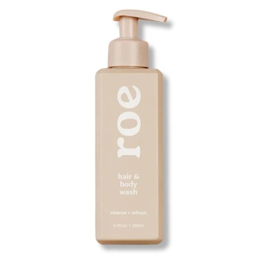 Roe Wellness- Toddler &amp; Baby Body Wash &amp; Shampoo Moisturizing Clean Ingredients   Suitable for Sensitive Skin, Fragrance-Free, Natural Vanilla Scent, Fresh Cleaning   9.4 fl oz.