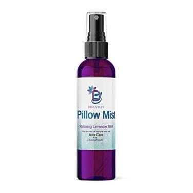 Diva Stuff Pillow Mist - Promotes Clear Skin &amp; Protects from Acne-Causing Funk, Cleans Pillows, Pillowcases, Beddings, and Sheets, 4 fl oz