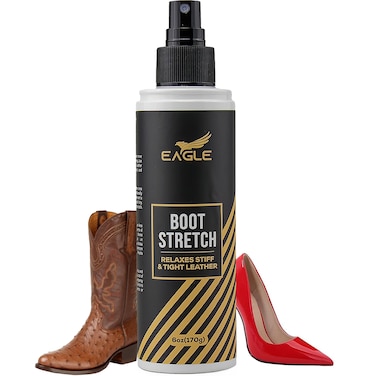 Eagle Boot Stretcher Spray(6oz) - Leather Softener for Shoes &amp; Boots - Shoe Stretch Spray to Relieve Tight Fitting Shoes